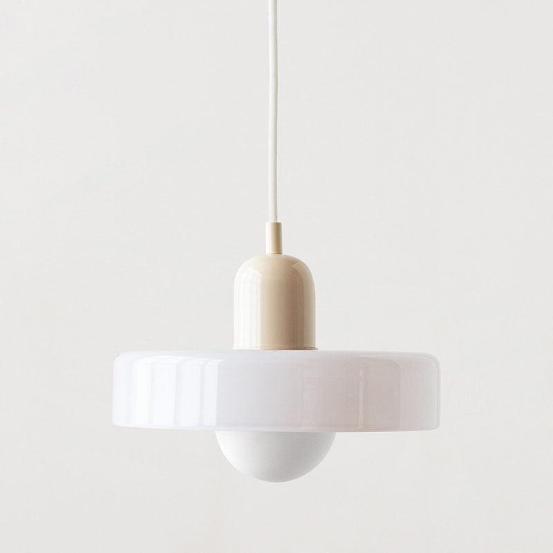 Italian Retro Pendant Light | Glass & Metal - JUGLANA