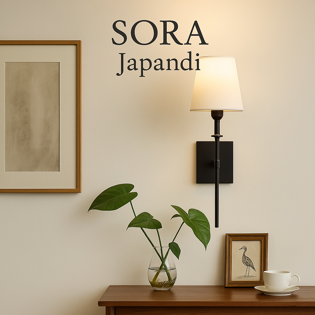 Sora Japandi – Applique Élégance Murale